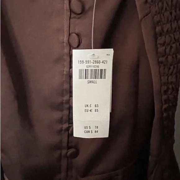 Abercrombie & Fitch Chocolate Brown Jumpsuit - Picture 7 of 8